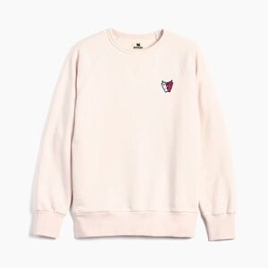 Stanley The Quencher Love Embroidered Sweatshirt Rose Quartz- Still Full Price